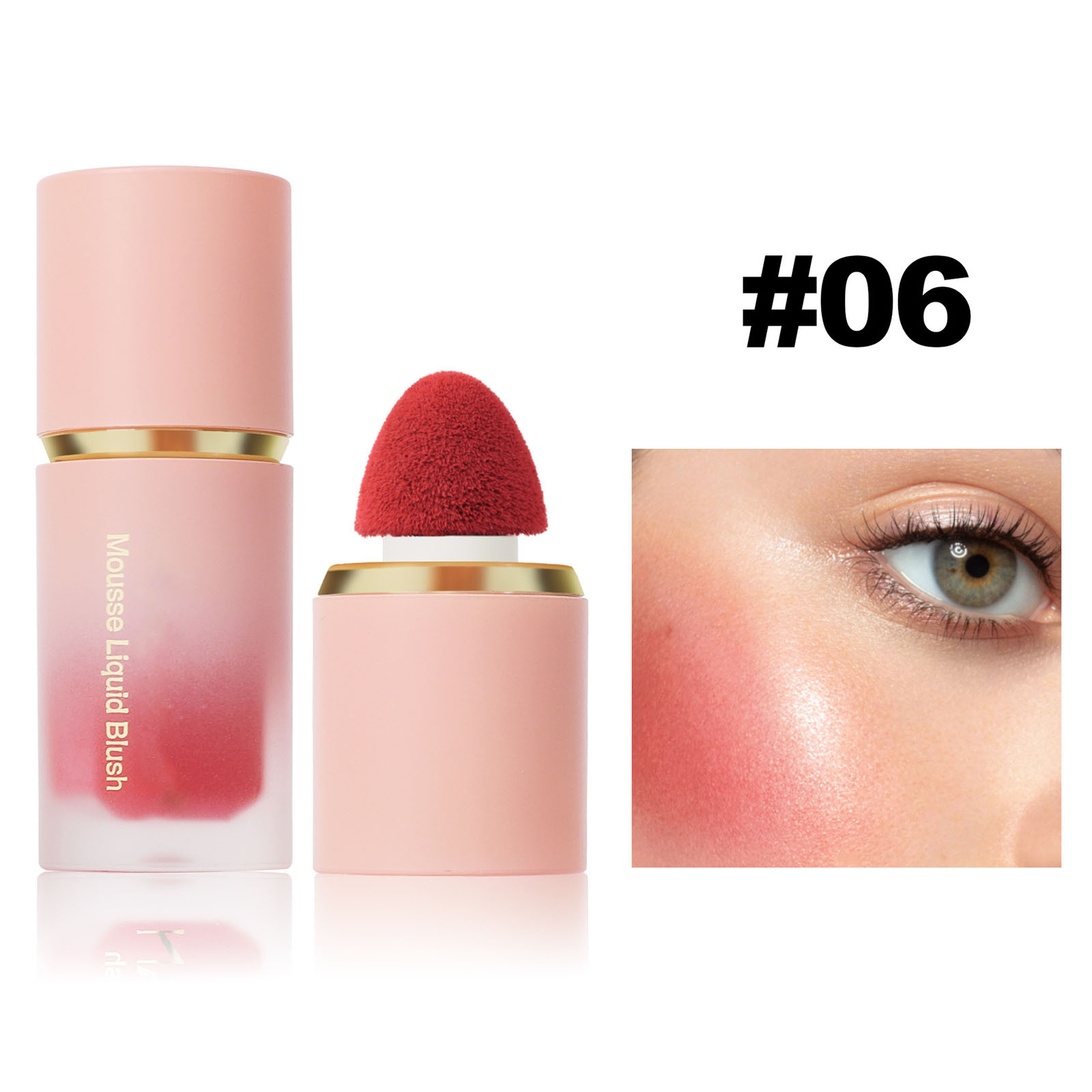 Milk Make up Stick Makeup 5 And under Liquid Makeup For Cheeks Natural Glossy Face Makeup Velvet Texture Long Lasting 6.5ml